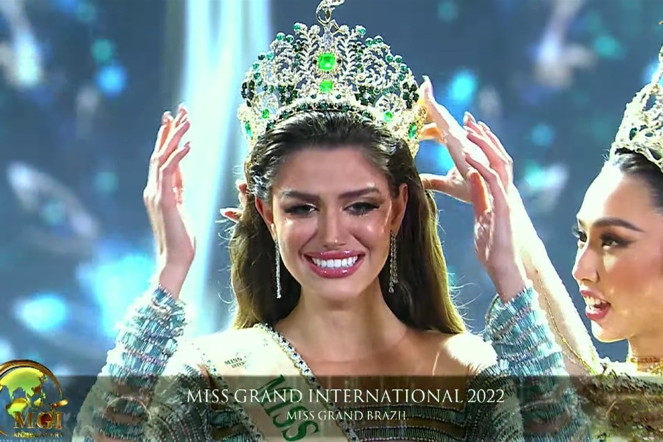 MissNews Brazil's Isabella Menin wins Miss Grand International 2022
