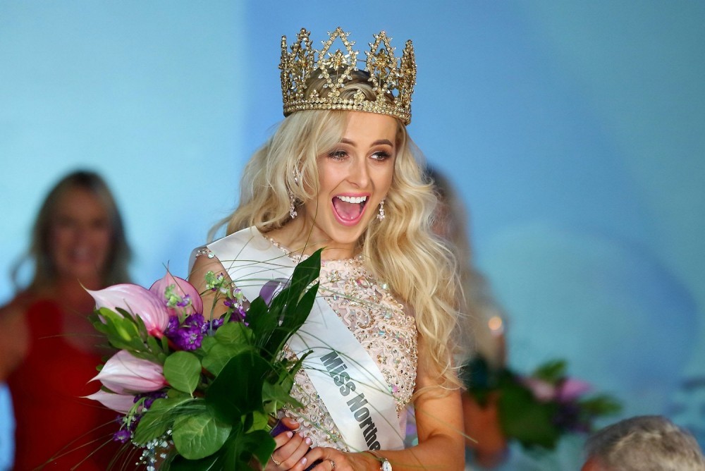 Katharine Walker crowned Miss World Northern Ireland 2018 
