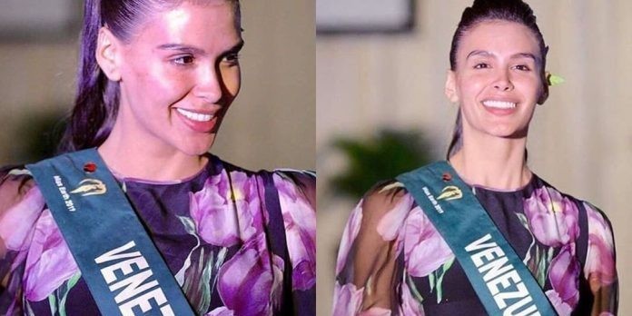 MissNews - NI CLASIFICÓ - Así lució Michell Castellanos en la prueba de  cara lavada en el Miss Earth